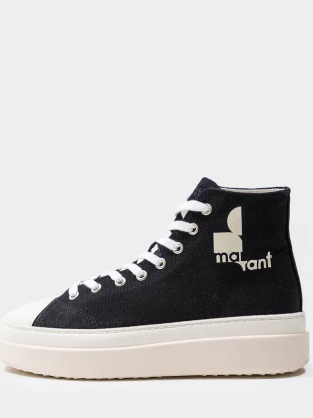 Austen High Top Sneaker Black - ISABEL MARANT - BALAAN 2