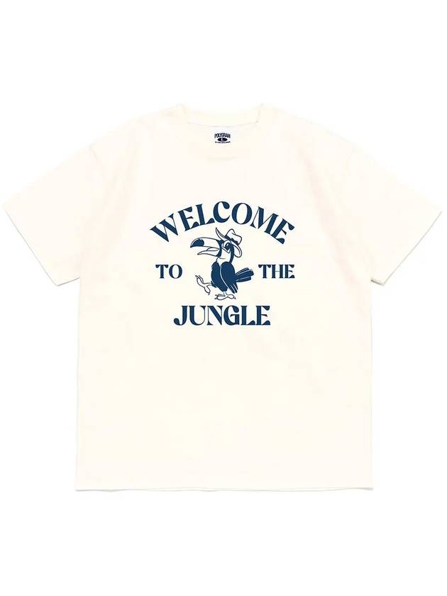 JUNGLE BIRD T SHIRTS IVORY - POLYGRAM - BALAAN 3