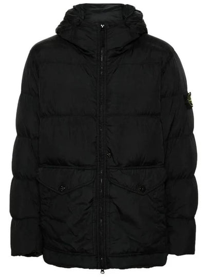 Crinkle Reps Re-Nylon Down Padding Black - STONE ISLAND - BALAAN 2