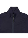 Lens Wappen Zip-Up Jacket Navy - CP COMPANY - BALAAN 4