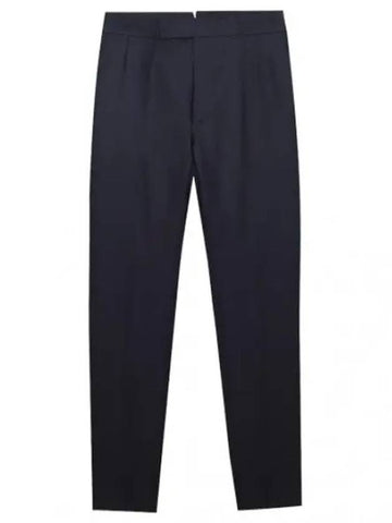 Classic Fit RWB Tab Super 120 Count Twill Wool Backstrap Pants Chino Men s Cotton - THOM BROWNE - BALAAN 1