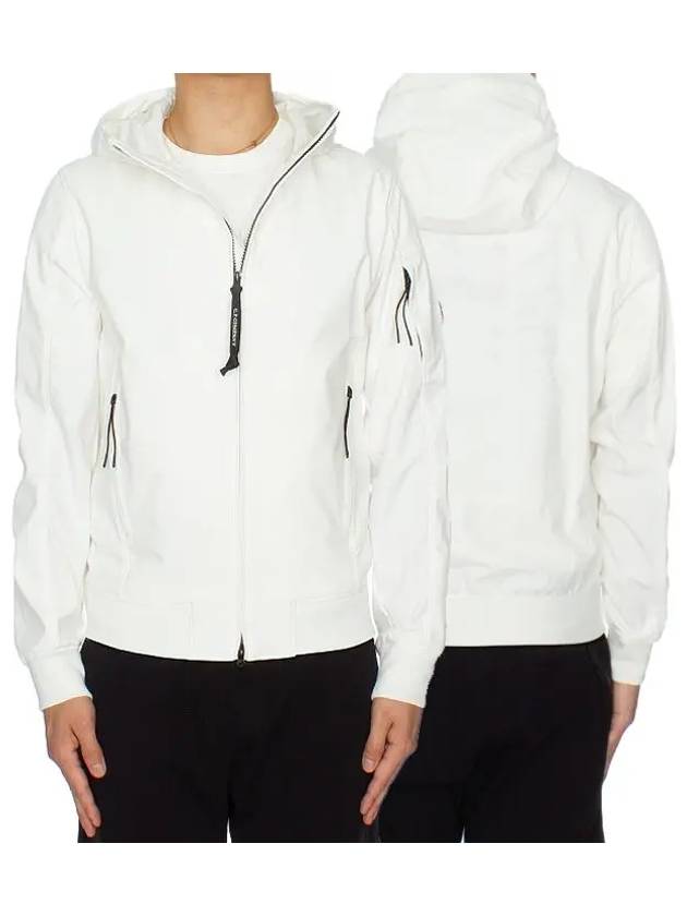 Shell R Hooded Jacket White - CP COMPANY - BALAAN 2