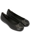 Mini Travel Flat Ballerina Black - TORY BURCH - BALAAN.