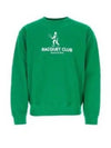 Racquet Club Crew Neck Sweatshirt Green - SPORTY & RICH - BALAAN 2