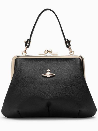 Granny Frame Perth Chain Cross Bag Black - VIVIENNE WESTWOOD - BALAAN 2