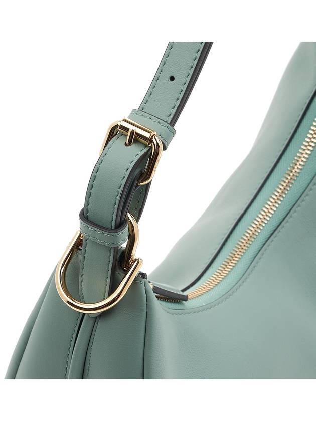 Fendigraphy Small Hobo Shoulder Bag Mint Green - FENDI - BALAAN 9