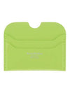 CG0193 LIME GREEN Elmas Large Card Holder - ACNE STUDIOS - BALAAN 5