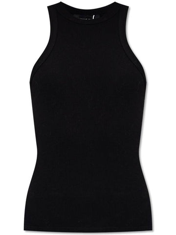 Anine Bing ‘Eva’ Sleeveless Top, Women's, Black - ANINE BING - BALAAN 1