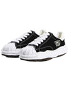 Blakey OG Sole Canvas Low Top Sneakers Black White - MAISON MIHARA YASUHIRO - BALAAN 2