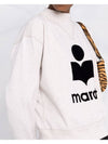 Moby Logo Print Sweatshirt Ecru - ISABEL MARANT - BALAAN 6