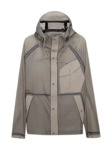 Tempest Combo Bonded Anorak Grey - TEN C - BALAAN 1