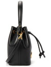 V Logo Signature Bucket Bag Black - VALENTINO - BALAAN 4