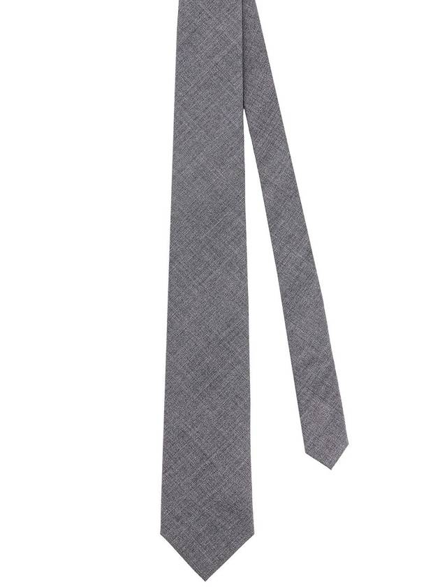 Classic Wool Tie Grey - BRUNELLO CUCINELLI - BALAAN 2