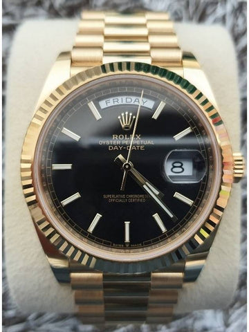 Rolex Day Date Yellow Gold Sword 20 Years - ROLEX - BALAAN 1