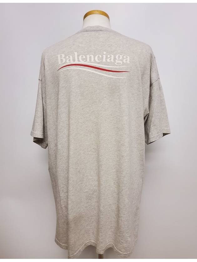 wave logo short sleeve - BALENCIAGA - BALAAN 4