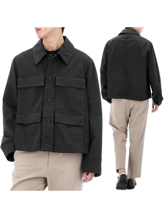 Pocket Jacket Midnight Green - LEMAIRE - BALAAN 2