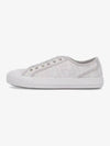 Domino FF Fabric Low Top Sneakers White - FENDI - BALAAN 2