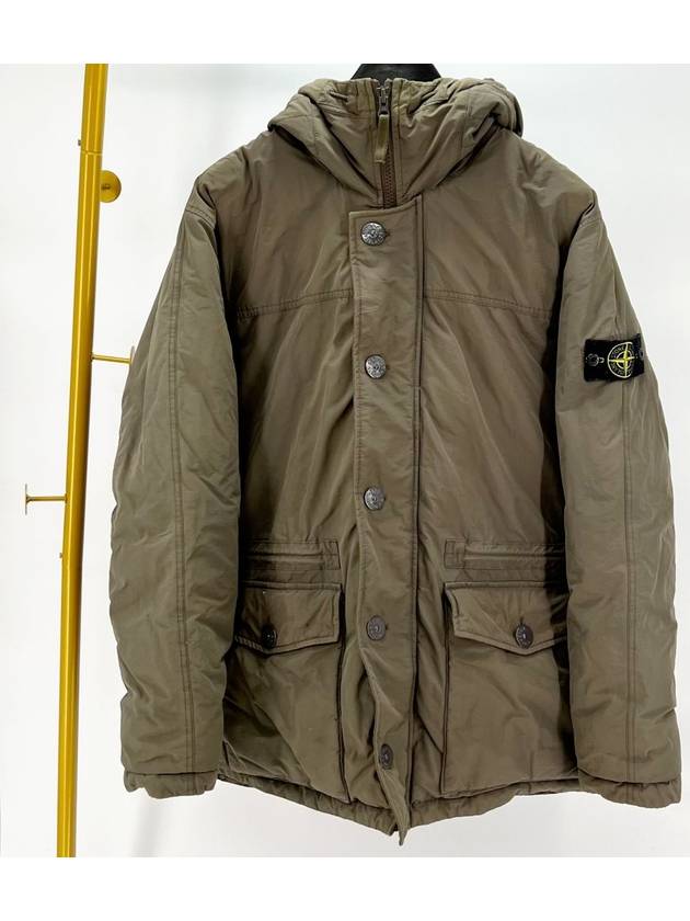 Microlapse down long padding L size - STONE ISLAND - BALAAN 1