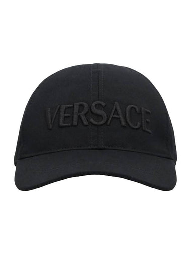 Embroid Logo Ball Cap Black - VERSACE - BALAAN 1