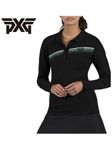 golf wear three-color striped long-sleeved T-shirt - PXG - BALAAN 1