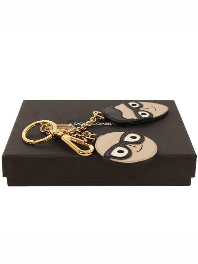 Dominico Stefano Face Key Holder Gold - DOLCE&GABBANA - BALAAN 4