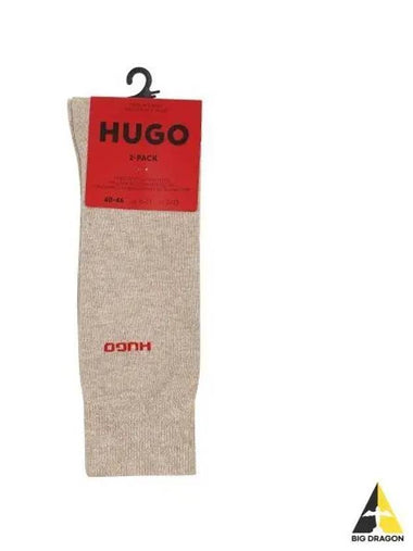 HUGO red logo cotton socks 2 sets 50469638 242 - HUGO BOSS - BALAAN 1