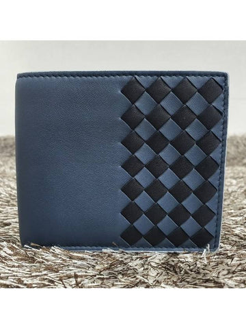 Intrecciato Nappa Check Bicycle Wallet - BOTTEGA VENETA - BALAAN 1