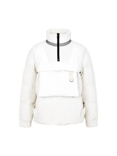 Men's Padded Big Pocket Anorak White 271207 - SACAI - BALAAN 1