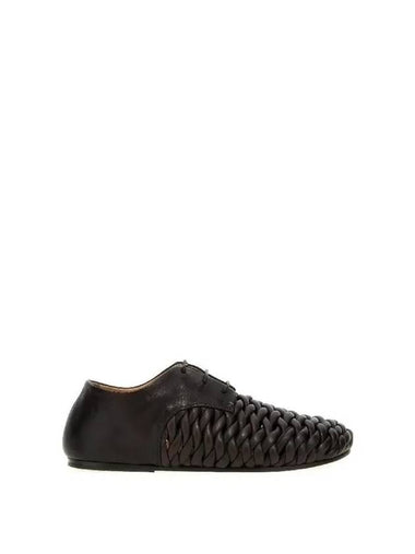 Marsell STECCOBLOCCO Woven Leather Lace Up Shoes MM4678088460 - MARSELL - BALAAN 1