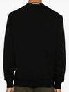 Diagonal Raised Fleece Sweatshirt Black - CP COMPANY - BALAAN 5