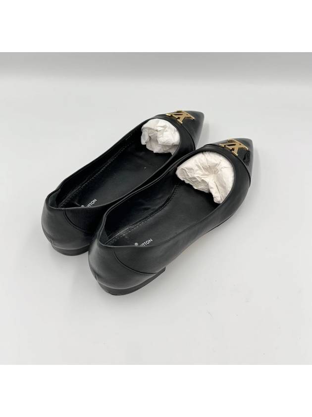 capucine flat ballerina black - LOUIS VUITTON - BALAAN 5