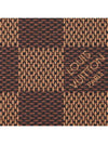 Damier Eben Single Card Wallet Brown - LOUIS VUITTON - BALAAN 6