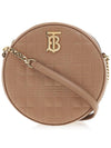 TB Logo Monogram Quilted Lewis Cross Bag Beige - BURBERRY - BALAAN 2