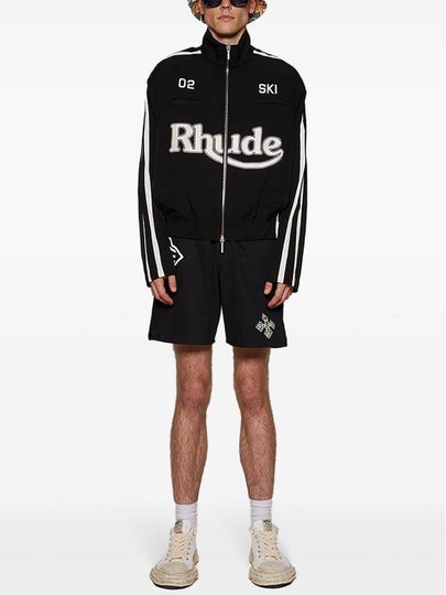 RHUDE CROSS LOGO TWILL SHORT - RHUDE - BALAAN 2