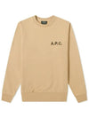 Men's Jimmy Print Sweatshirt Beige - A.P.C. - BALAAN 3