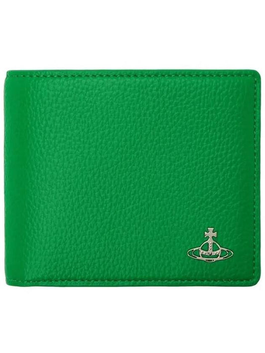 Silver Half Wallet Bright Green 51120008U S000D M401 Other 1010677 - VIVIENNE WESTWOOD - BALAAN 1