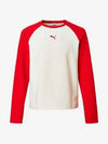 U T7 2K Knit Long Sleeve Tee FOR ALL TIME RED - PUMA - BALAAN 1