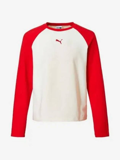 U T7 2K Knit Long Sleeve Tee FOR ALL TIME RED - PUMA - BALAAN 1