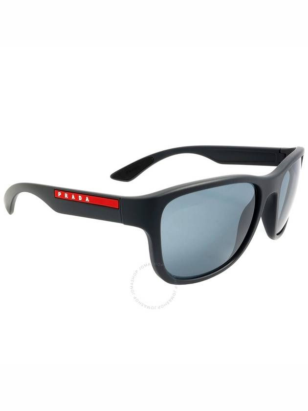 Linea Rossa Gray Mirror Square Men's Sunglasses PS 01US UFK5L0 59 - PRADA - BALAAN 4