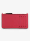 Leather Zipper Card Holder Tulip PFMO0111U0P694800R67 - MARNI - BALAAN 1