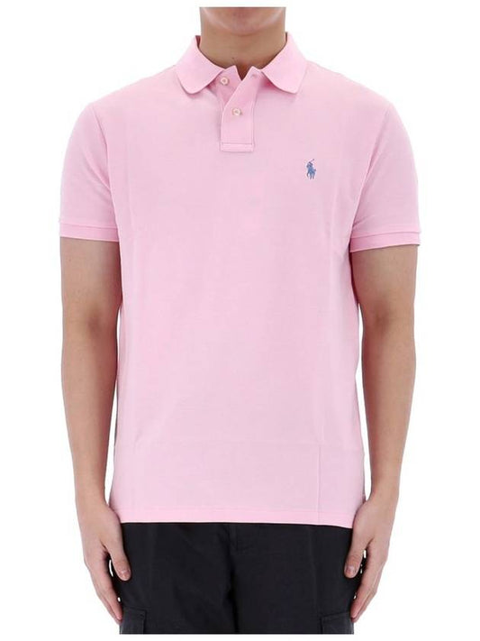 Polo custom slim fit mesh t shirt 710782592 033 - RALPH LAUREN - BALAAN 1