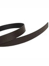 Gancini Reversible Adjustable Leather Belt Black - SALVATORE FERRAGAMO - BALAAN 5