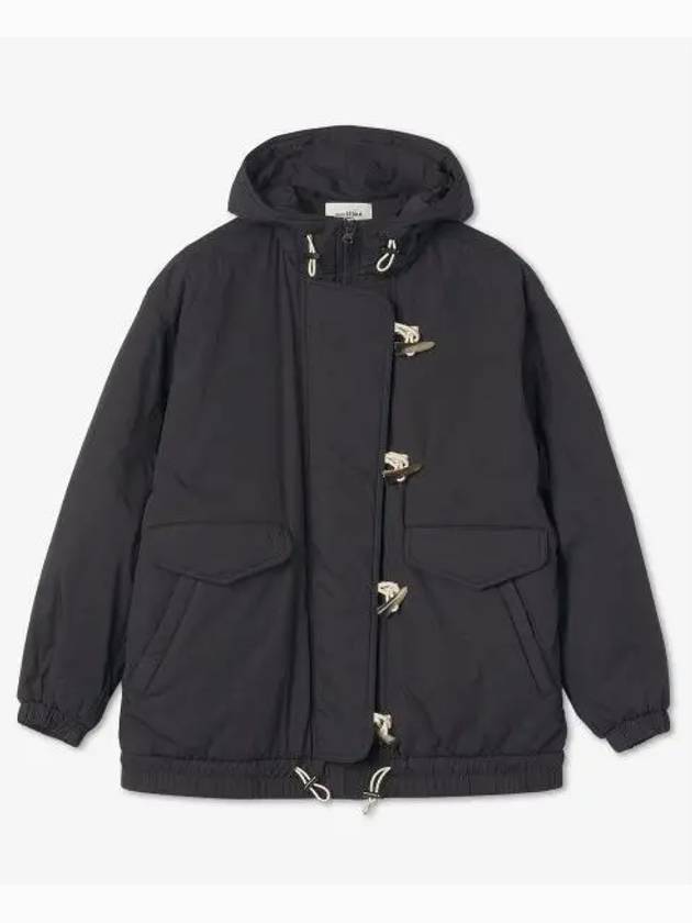 Daisy Hooded Parka Black - ISABEL MARANT - BALAAN 2