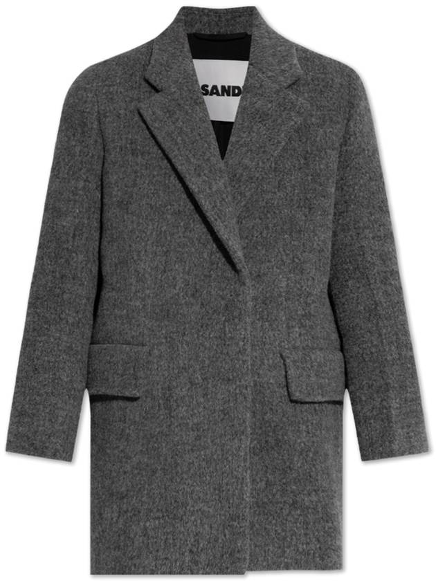 JIL SANDER Wool Coat, Women's, Grey - JIL SANDER - BALAAN 1