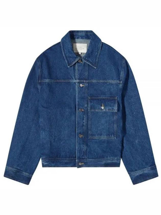 PETAR DENIM JACKET INDIGO WASH SNM 1079 - STUDIO NICHOLSON - BALAAN 1