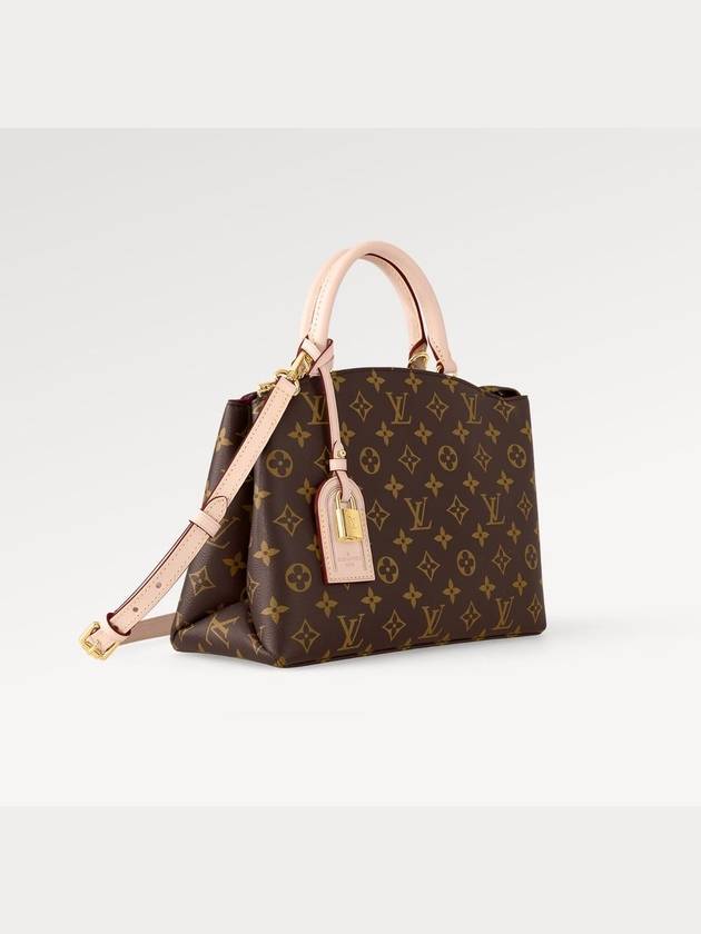 Monogram Petit Palais Tote Bag Brown - LOUIS VUITTON - BALAAN 3