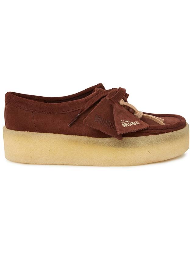 Wallabee Cup Suede Loafers Red - CLARKS - BALAAN 6