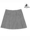 Women s Houndstooth Check Culottes 4004LXWP BLACK - BLACK&WHITE - BALAAN 1