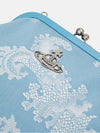 Vivienne Clutch Bag Blue - VIVIENNE WESTWOOD - BALAAN 3