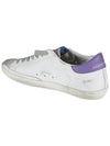 Superstar Purple Tab Low Top Sneakers White - GOLDEN GOOSE - BALAAN 4